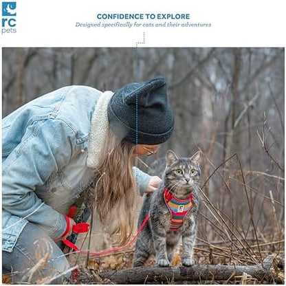 RC Pets Adventure Kitty Cat Harness, Trail Badges - Image 4