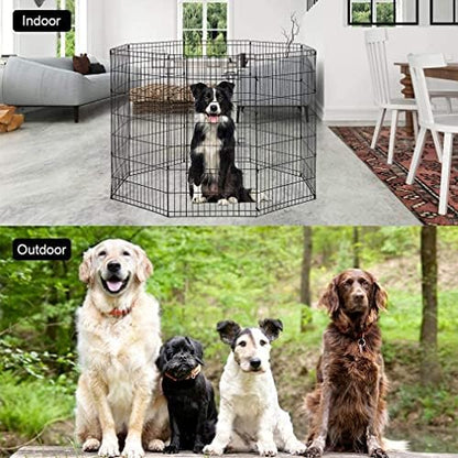 Dog Playpen for Outdoor and Indoor, Pet Playpen for Indoor and Outdoor Dog - Image 3