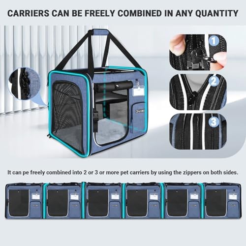Petskd Combinable Large Cat Car Travel Carrier - Image 4