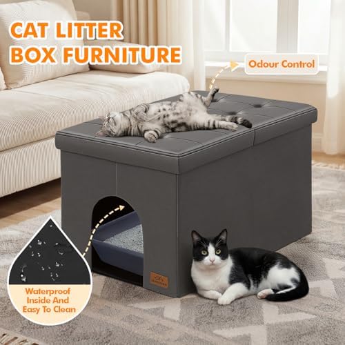 Cat Litter Box Enclosure Furniture - Image 7
