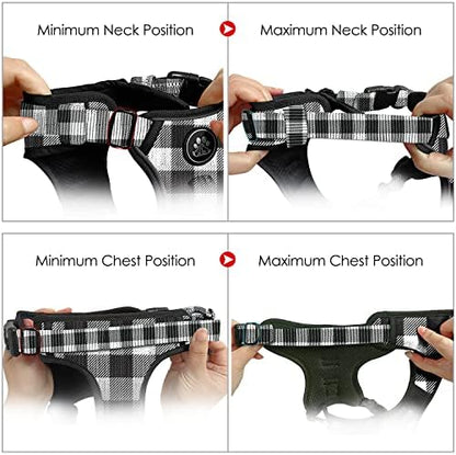 NESTROAD Dog Harness for Medium Sized Dog, No Pull Dog Vest Harness Set - Image 5