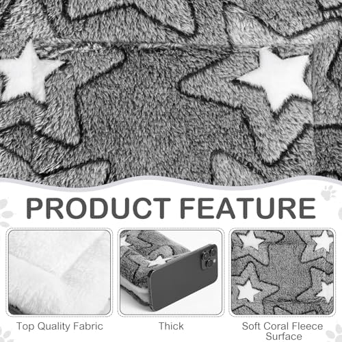 Haull 4 Pcs Waterproof Guinea Pig Bedding Mat, Double Star, 13 x 10 - Image 3
