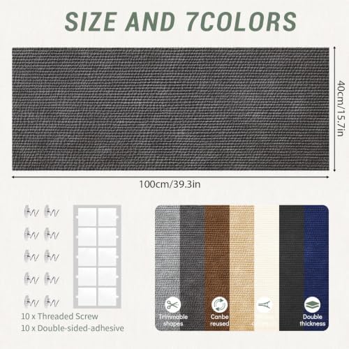 Cat Scratching Mat for Couch, Anti Scratch Furniture Protector - Image 3