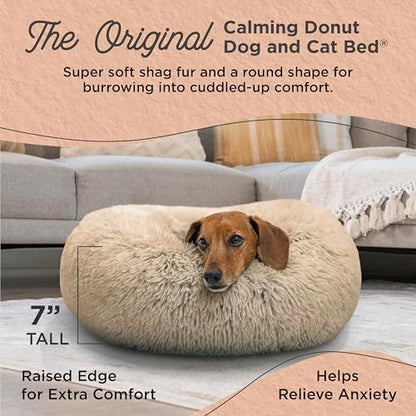 Best Friends by Sheri Original Calming Donut Dog Bed - Image 2