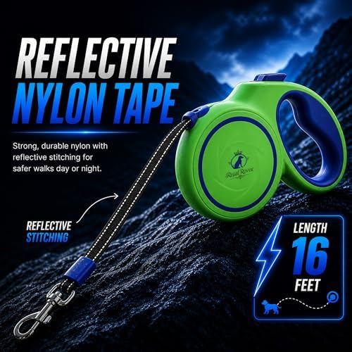Retractable Dog Leash 16 FT – Heavy Duty Tangle-Free Dog Leash - Image 5