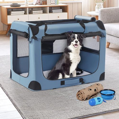 Petprsco Portable Dog Crates for Medium Dogs - Image 6