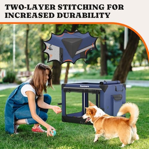 30 Inch Soft Collapsible Dog Crate - Image 5