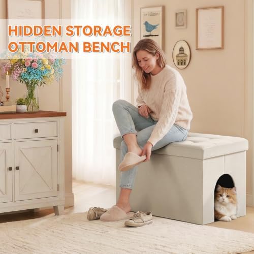 Cat Litter Box Enclosure Furniture - Image 7