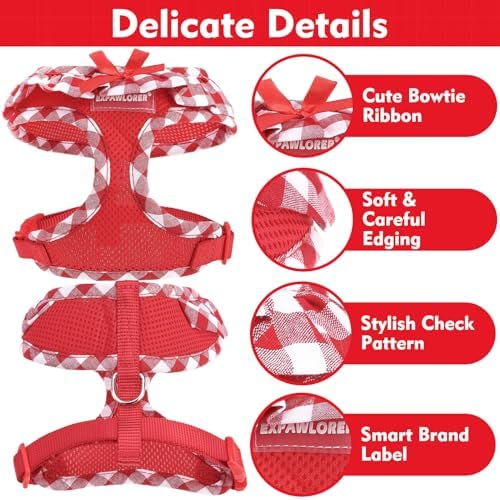EXPAWLORER Step-in Dog Harness Small Sized Collar and Leash Set - Image 3