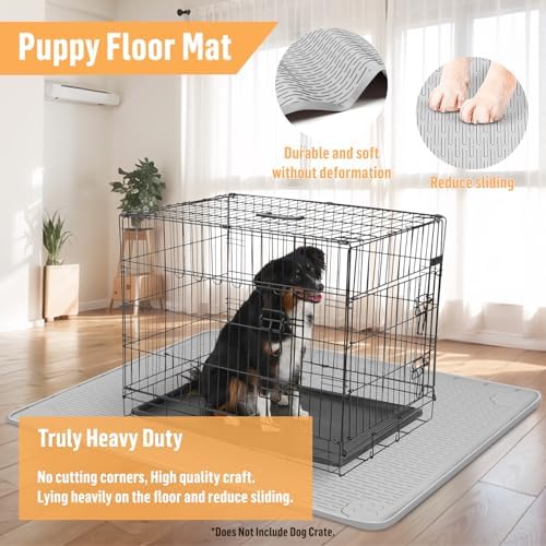 Silicone Dog Bed Mat 57"x 40" Crate Mat - Image 5