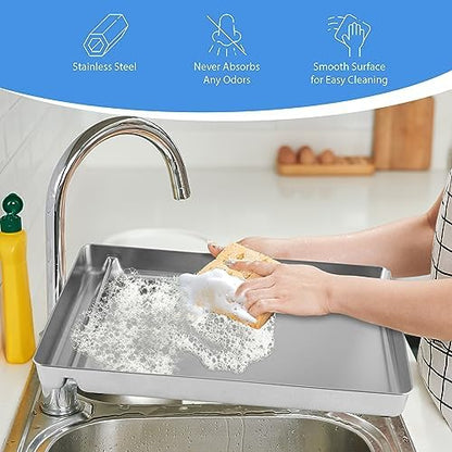 Stainless Steel Reusable Litter Tray Compatible - Image 6