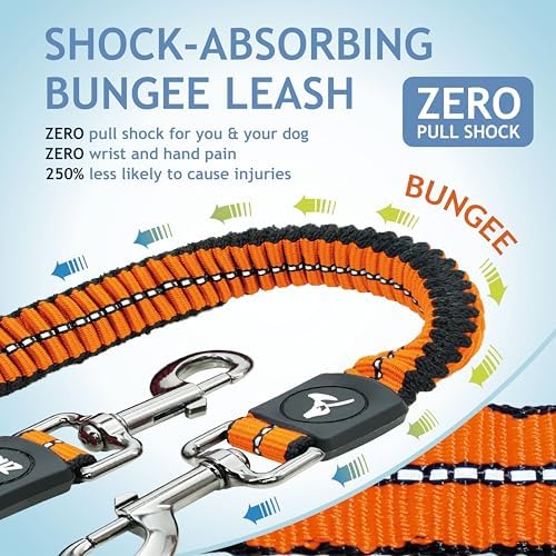 Kruz Double Dog Leash for Two Dogs Dual Leash Coupler - Image 3