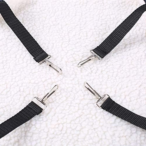 AKIRO for Kitten Cat Cage Cage Hammock, Hanging Bed Round Dot Tower Zebra - Image 4