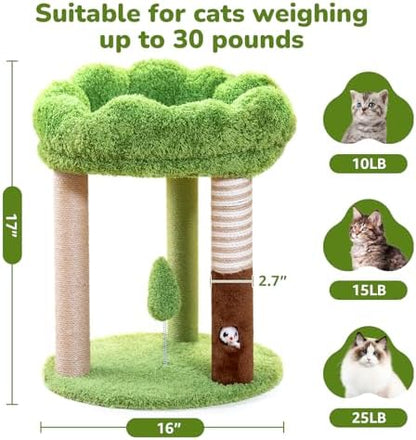 Woochpet 20" Small Cat Tree - Image 4