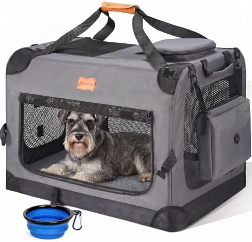 Morpilot Portable Collapsible Dog Crate by Morpilot