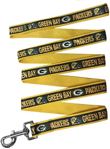 NFL PET Green Bay Packers Dog Leash, Small Football Team Leash by PETSFIRST