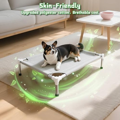 Makerfire Elevated Dog Bed, Indoor/Outdoor Raised Dog Cot - Image 5
