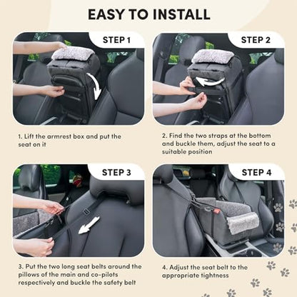 BurgeonNest Center Console Dog Car Seat - Image 6