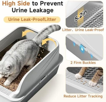 Stainless Steel Sifting Litter Box - Image 4