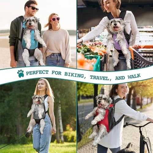 PetAmi Dog Carrier Backpack, Adjustable Pet Cat Front Carrier Backpack - Image 6