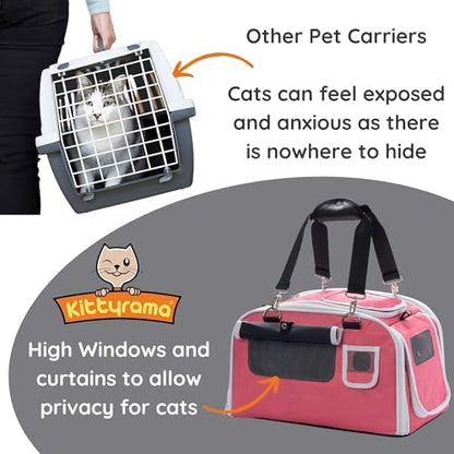 Kittyrama Soft-Sided Airline Approved Cat Carrier - Image 6
