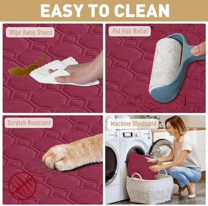 ZNSAYOTX Ultimate Cozy Blankets 100% Waterproof Bed Mat Blanket - Image 5