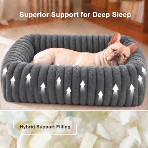FURTIME Dog Bed Medium Size Dog, Washable Orthopedic Pet Bed - Image 4
