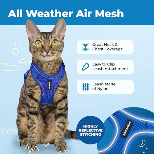 Voyager Escape-Proof Step-in Cat Harness & Leash - Image 3