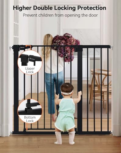 COMOMY 36" Extra Tall Baby Gate - Image 3