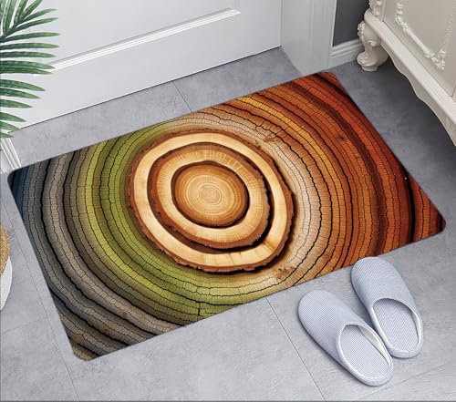 Memory Foam Bath Mat Flannel Non-Slip Floor Carpet 29x17in - Image 7