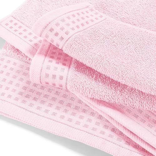 GLAMBURG 100% Cotton Oversized 2 Pack Bath Sheets 35x70, Ultra Soft Highly - Image 2