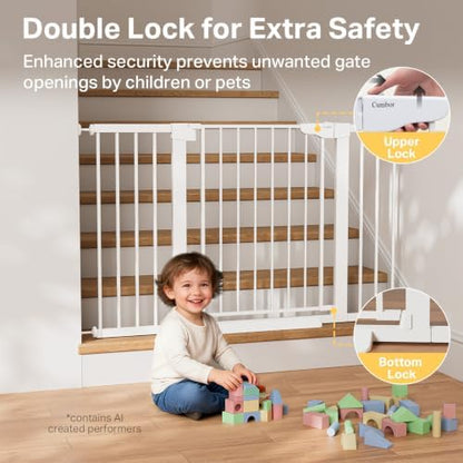 Cumbor 29.7-51.5 in Extra Wide Baby Gate - Image 4