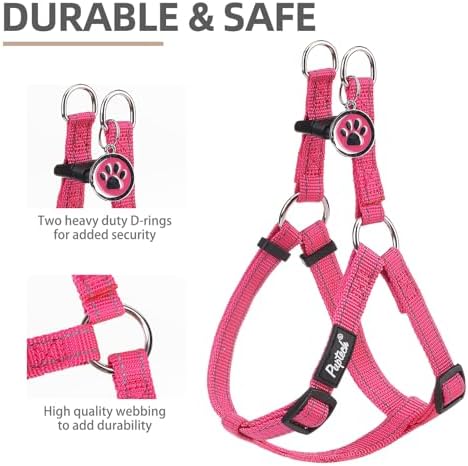 PUPTECK No Pull Dog Harness Small Sized Step-in Adjustable Puppy Vest - Image 2