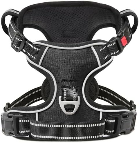 Timos Dog Harness for Large, Reflective No Pull Vest by Timos
