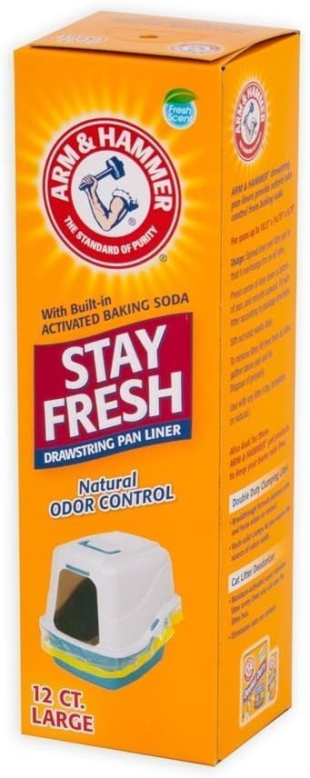Arm & Hammer Drawstring Liners for Large Cat Litter Pans by Petmate