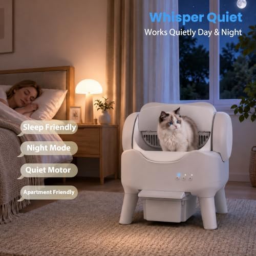 RPZ Self Cleaning Litter Box, Automatic Litter Box - Image 5