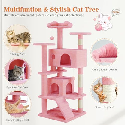 Sweetcrispy 54-inch Cat Tree Tower - Image 2