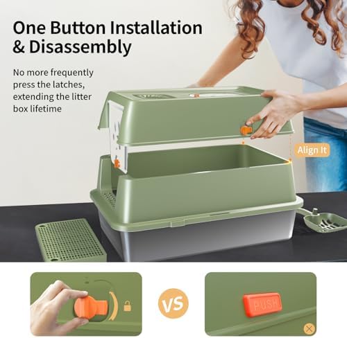 Stainless Steel Cat Litter Box - Image 3