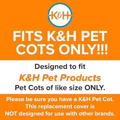 K&H Outdoor Elevated Dog Bed Pet Cot Replacement Cover, Medium 32x25in - Image 5
