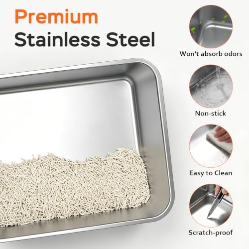 Stainless Steel Litter Box - Image 6
