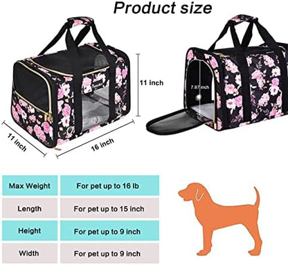 Petmolico Cat Carrier Soft-Sided Airline Approved - Image 6