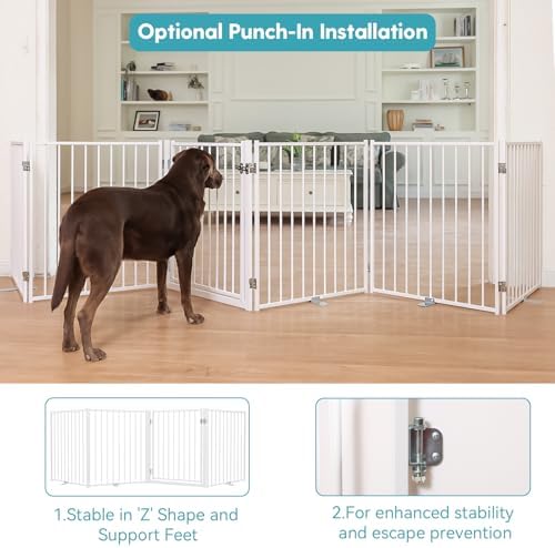 No Pawblems Freestanding Dog Gate - Image 3
