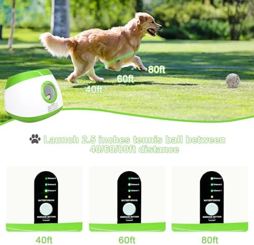 SOCO Automatic Ball Launcher for Dogs Large- 3 Distance Settings w/Remote - Image 2