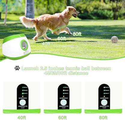 SOCO Automatic Ball Launcher for Dogs Large- 3 Distance Settings w/Remote - Image 2