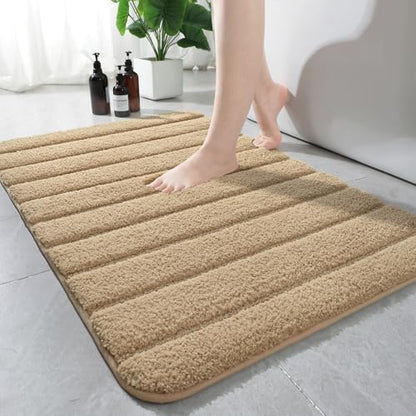 AROGAN Luxury Bathroom Rugs 24x36 Inch，Thick Soft Bath Rug Non Slip by AROGANAREARUG