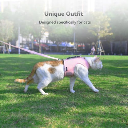 Cat Harness and Leash Set for Walking Escape Proof - Image 2