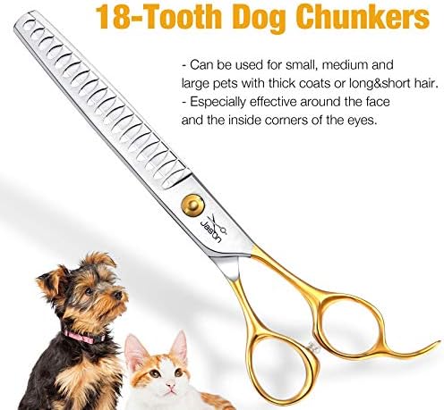 JASON Dog Grooming Chunker Scissors - Image 4