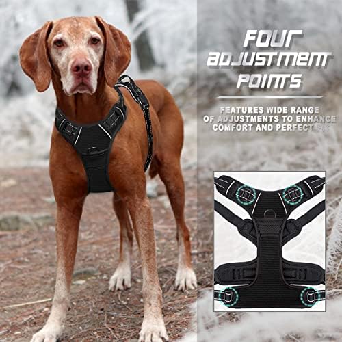 BARKBAY Dog Harness No Pull for Small Sized Dog Front Back Clips, Dog Vest - Image 6