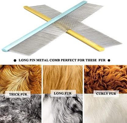 10inches Large Dog Combs for Grooming Shedding Tangles Mats. - Image 5