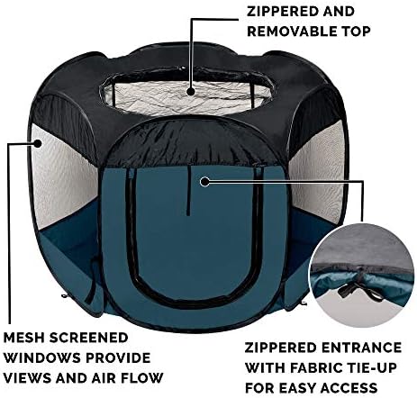 Furhaven Pop Up Playpen Pet Tent Playground - Image 4